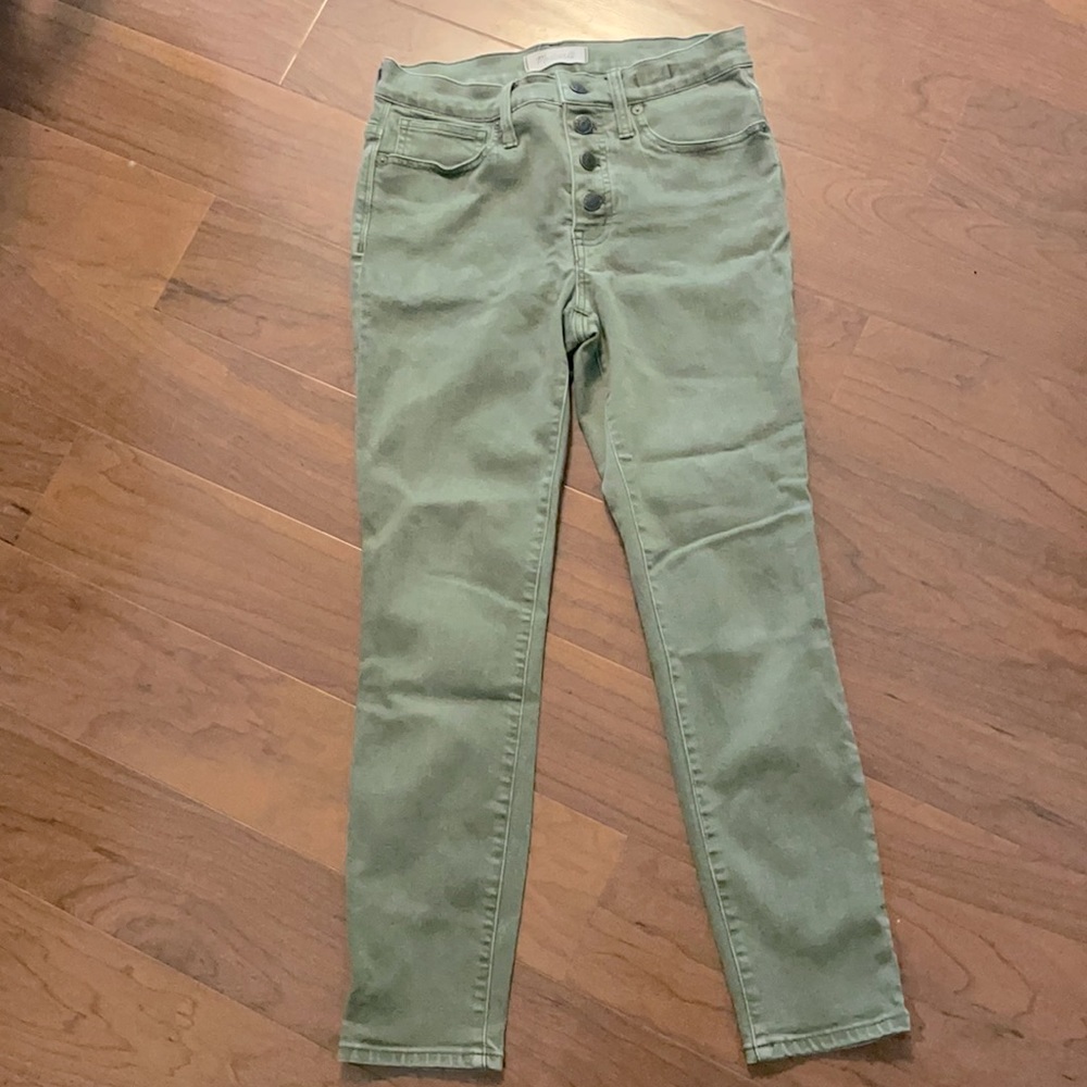 Madewell 9” skinny crop